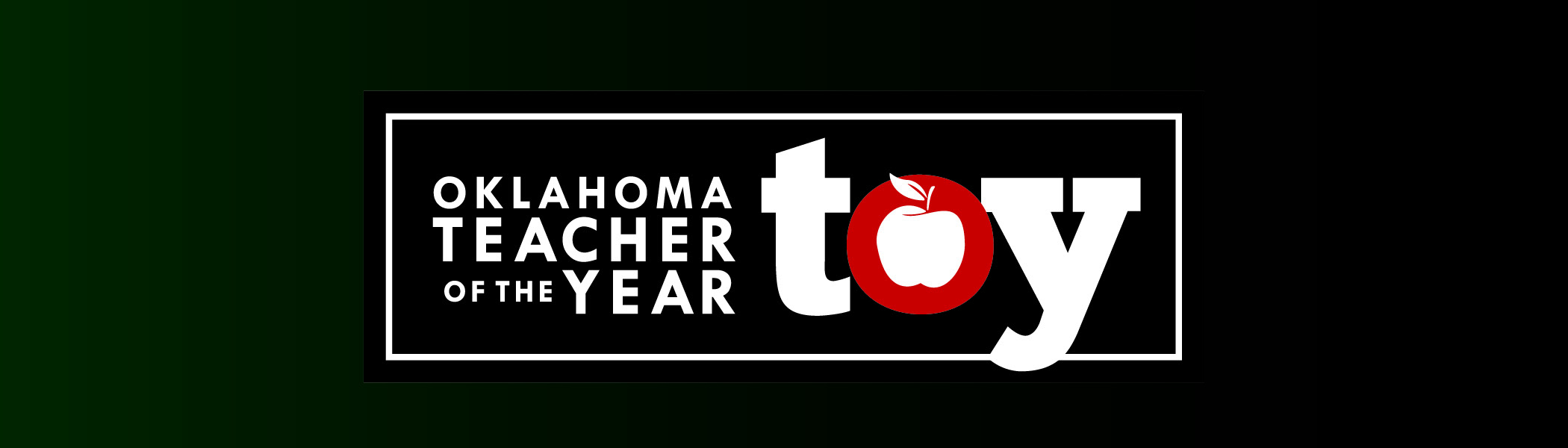 Oklahoma Teacher of the Year Banner