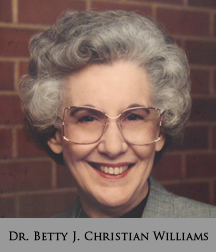Picture of Dr. Betty J. Christian Williams