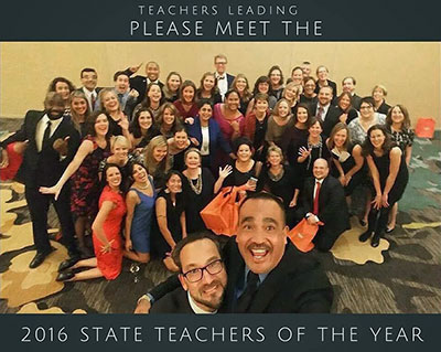 state teachers of the year 2016 "Teachers Leading"