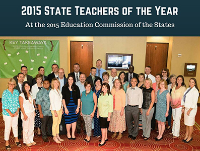 2015 State Teachers of the Year, Education Commission of the States